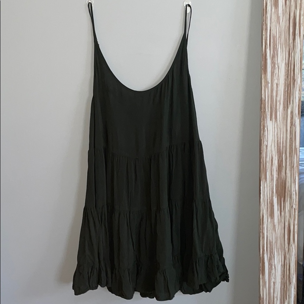 open back babydoll dress